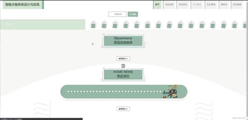 基于SSM與JSP的智能點餐系統設計與實現